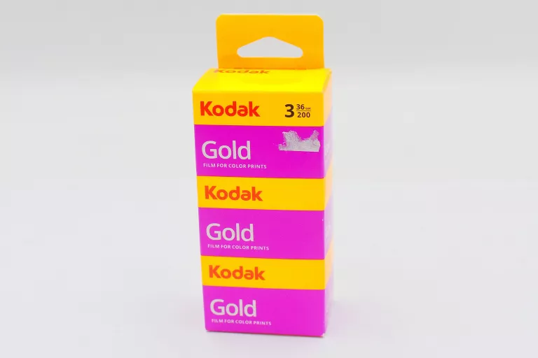 3X FILM KODAK GOLD 200 36 KLISZA GOLD TRÓJPAK ANALOG 3 SZTUKI