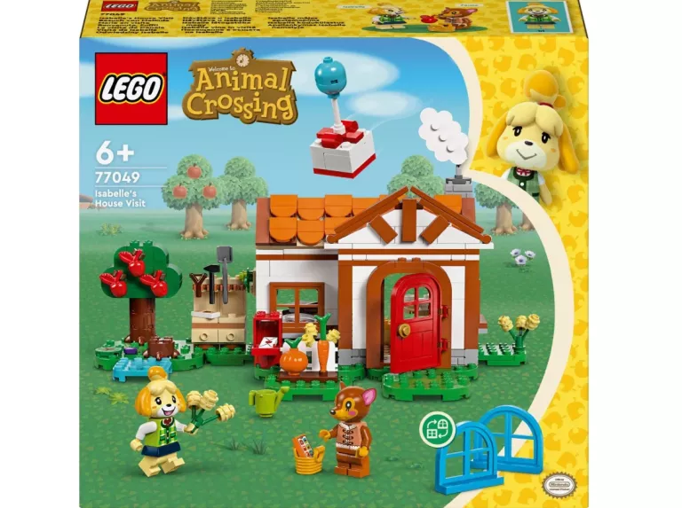 GRA LEGO 77049 LEGO ANIMAL CROSSING ODWIEDZINY ISABELLE
