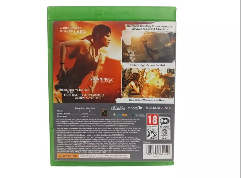 GRA XBOX ONE TOMB RAIDER DEFINITIVE EDITION