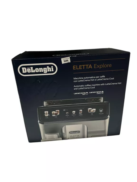 EKSPRES DELONGHI ELETTA EXPLORE ECAM450.55.S - 3 LATA GWARANCJI! PROMOCJA!