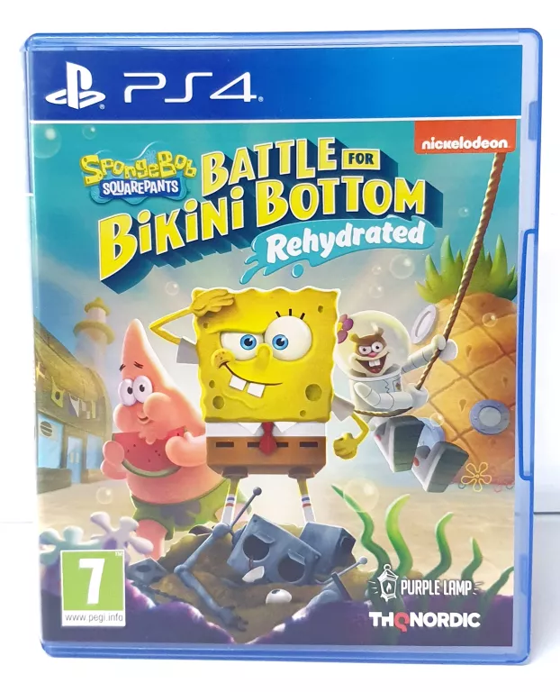 GRA SPONGEBOB BITWA O BIKINI DOLNE PS4