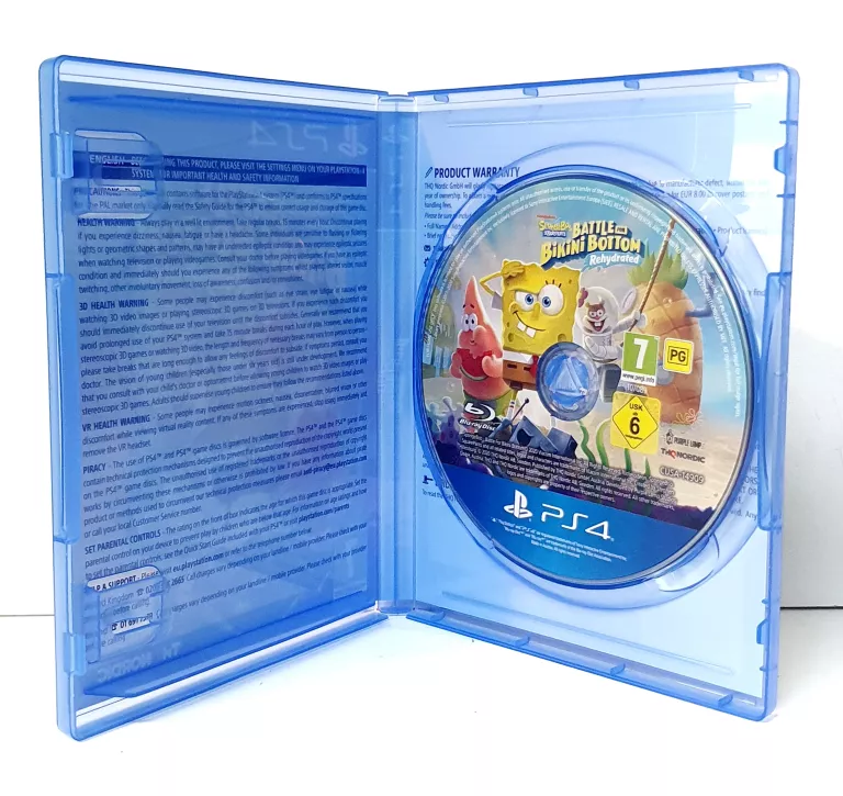 GRA SPONGEBOB BITWA O BIKINI DOLNE PS4