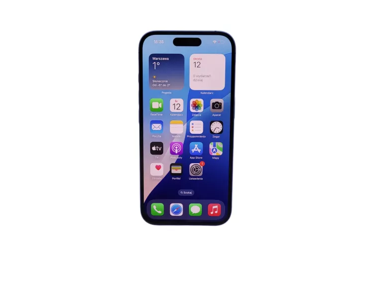 TELEFON APPLE IPHONE 16 8/128GB 6,1" BAT. 100% BLUE - JAK NOWY! NA CZĘŚCI!