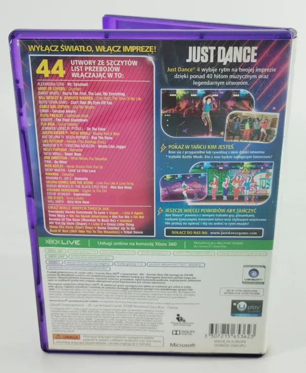 GRA JUST DANCE 4 XBOX360