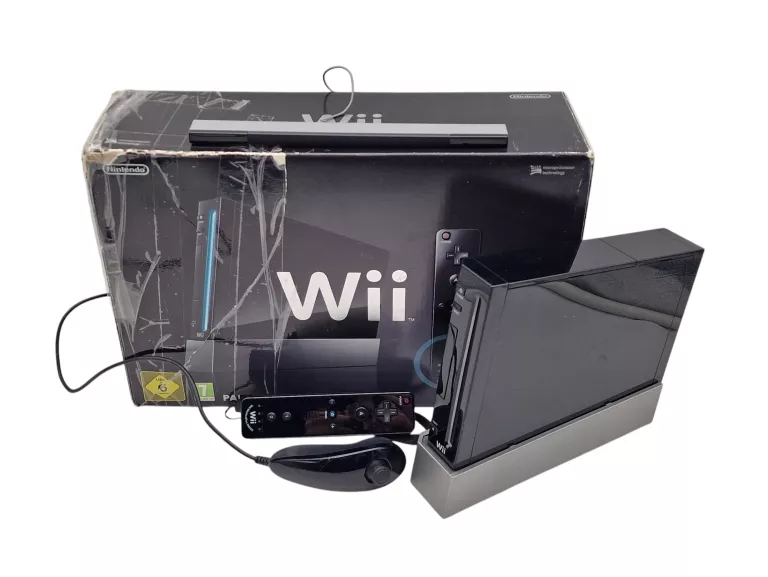 KONSOLA NINTENDO WII RVL-001 (EUR) SPORTS + KONTROLER + NUNCHUK + GRA