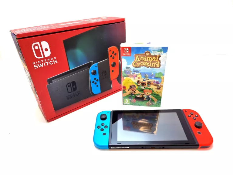 KONSOLA NINTENDO SWITCH + GRA + GWAR MEDIA EXPERT