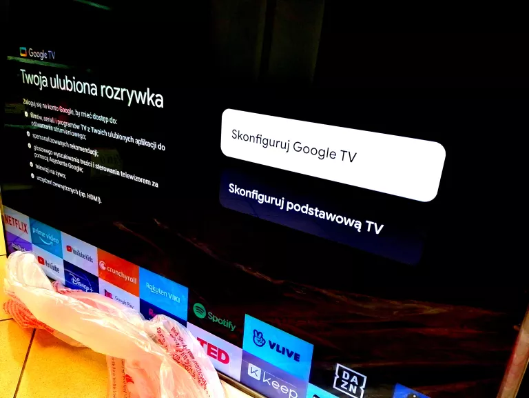 TELEWIZOR TV TCL 55C69B QLED 4K GOOGLE TV GAME