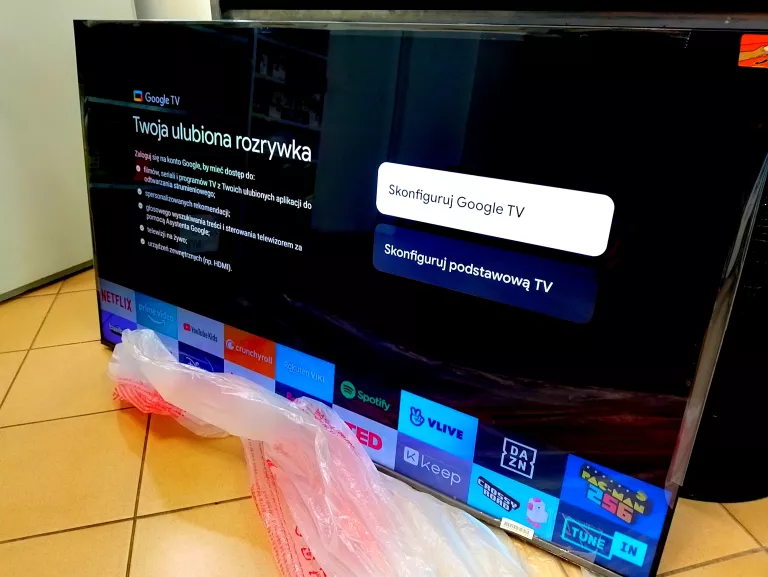TELEWIZOR TV TCL 55C69B QLED 4K GOOGLE TV GAME