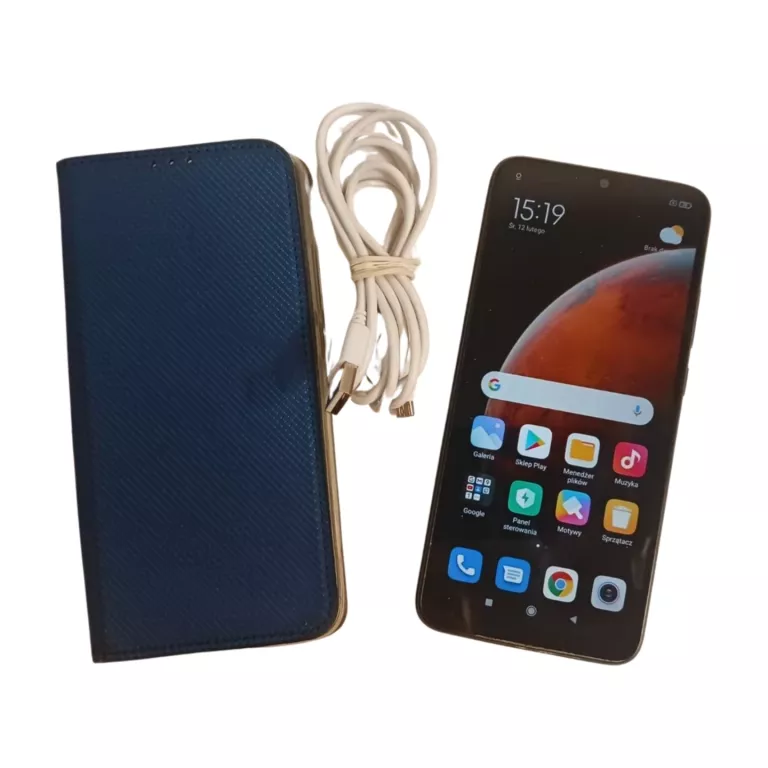 XIAOMI REDMI 9AT 2/32 GB STAN DB + ETUI I KABEL