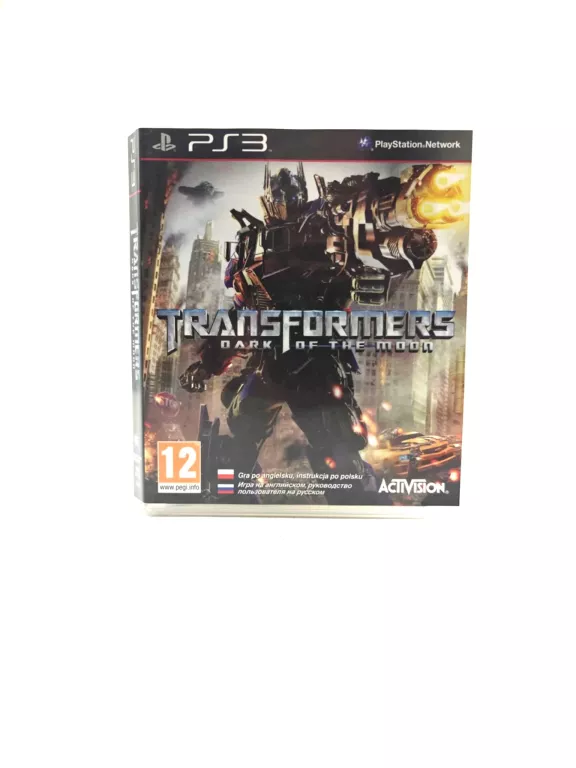 GRA TRANSFORMERS DARK OF THE MOON PS 3