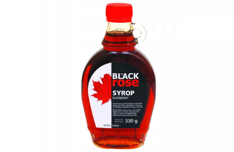 BLACK ROSE SYROP KLONOWY 330 G