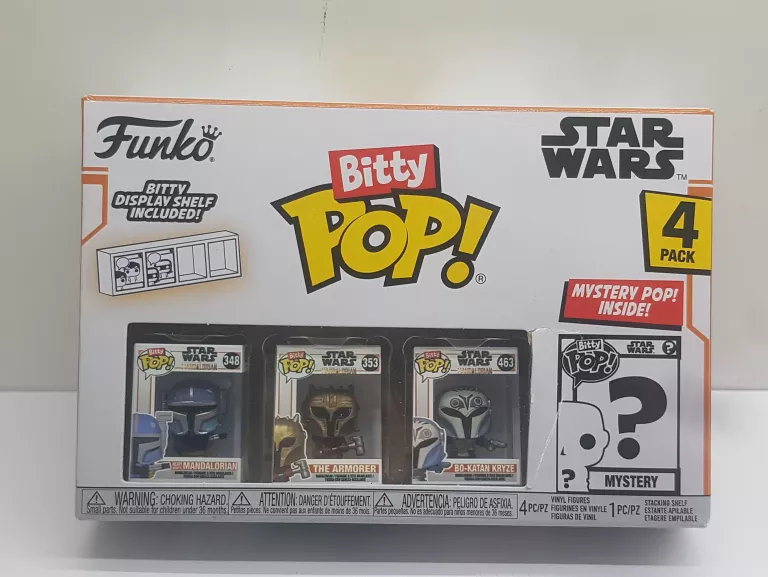 FUNKO POP STAR WARS BITTY 4-PAK