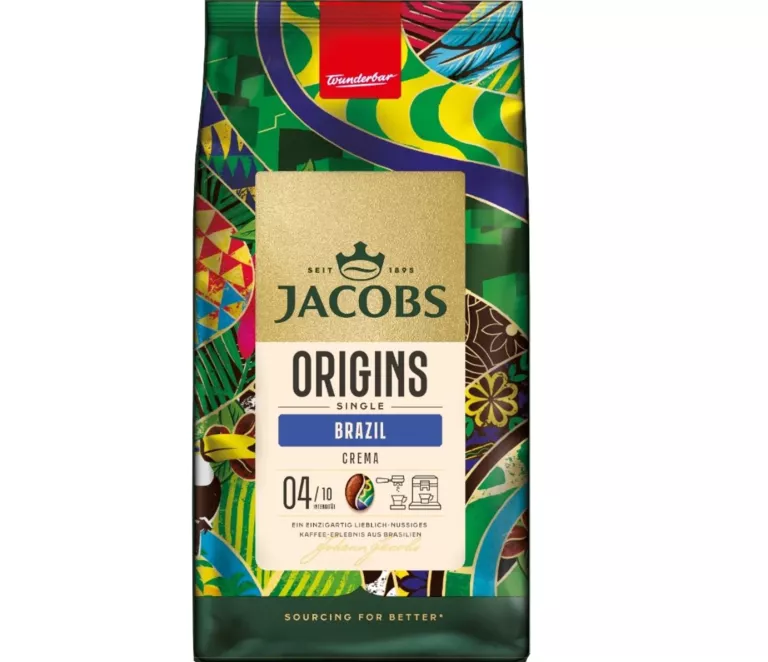 KAWA ZIARNISTA JACOBS SINGLE ORIGINS CREMA BRAZIL 1KG