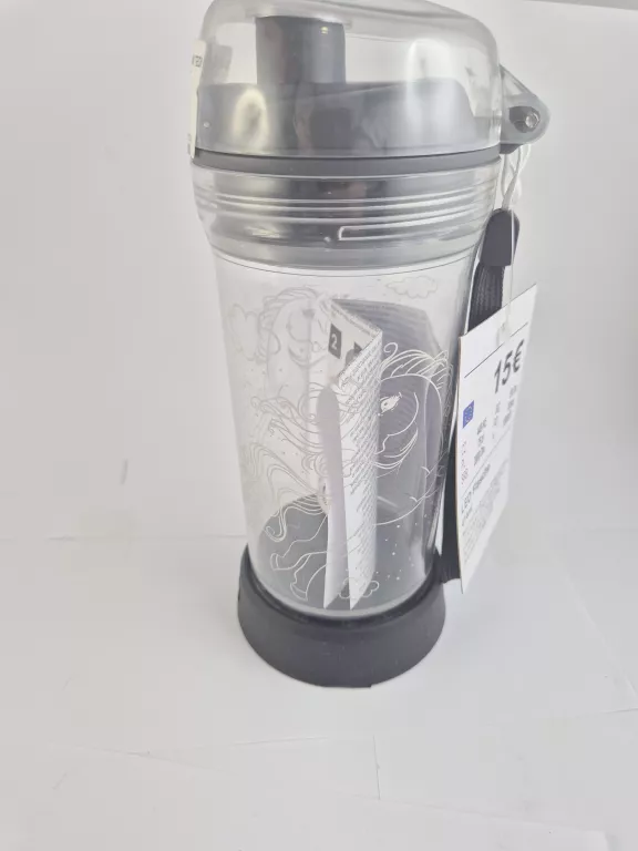 BUTELKA LED BIDON TEDI JEDNOROŻEC