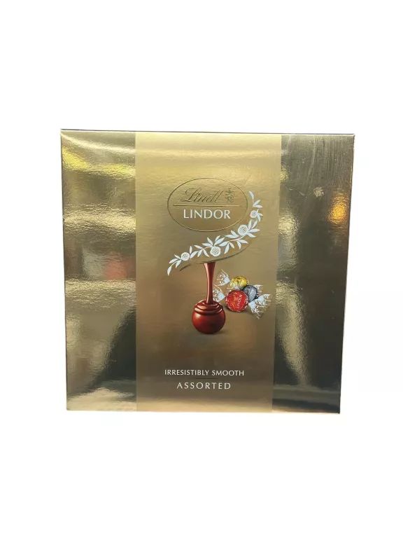 LINDT PRALINKI Z CZEKOLADY MLECZNEJ BIAŁEJ I GORZKIEJ Z NADZIENIEM 150 G