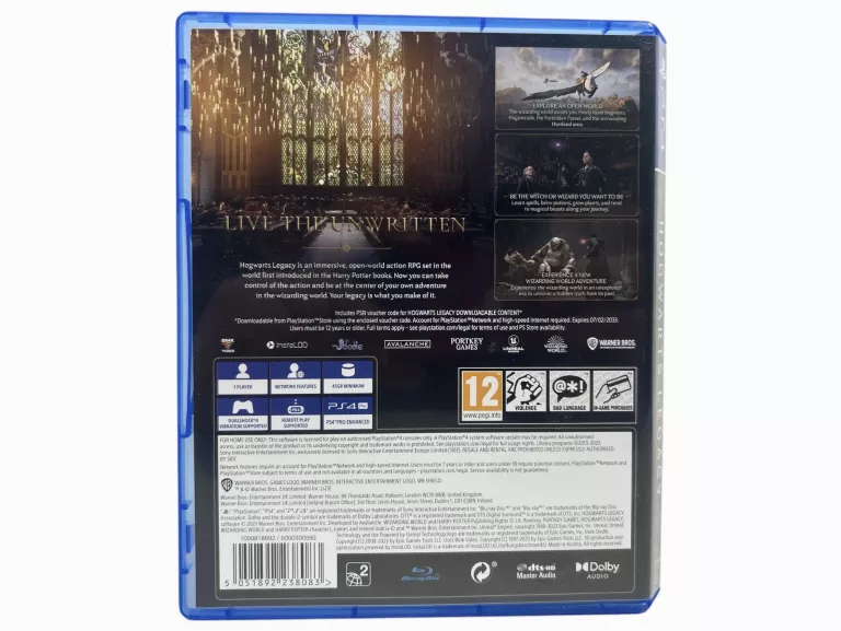 GRA DZIEDZICTWO HOGWARTU PLAYSTATION 4