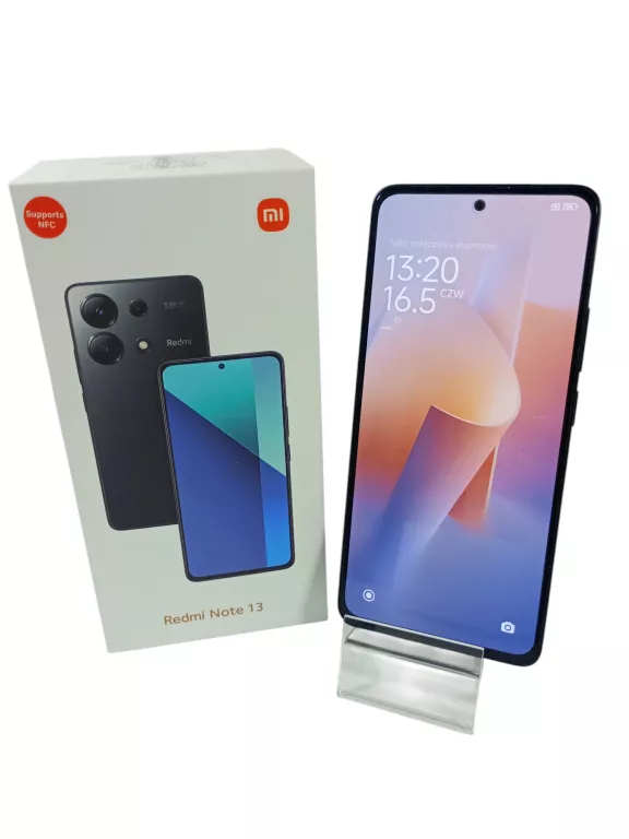 TELEFON XIAOMI REDMI NOTE 13 4G 8/256GB KPL GWAR