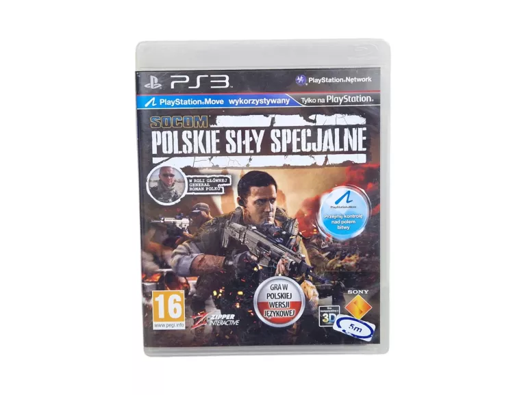 GRA NA PS3 SOCOM POLSKIE SIŁY SPECJALNE PL