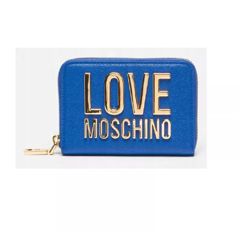 PORTFEL NIEBIESKI LOVE MOSCHINO 8050142185723