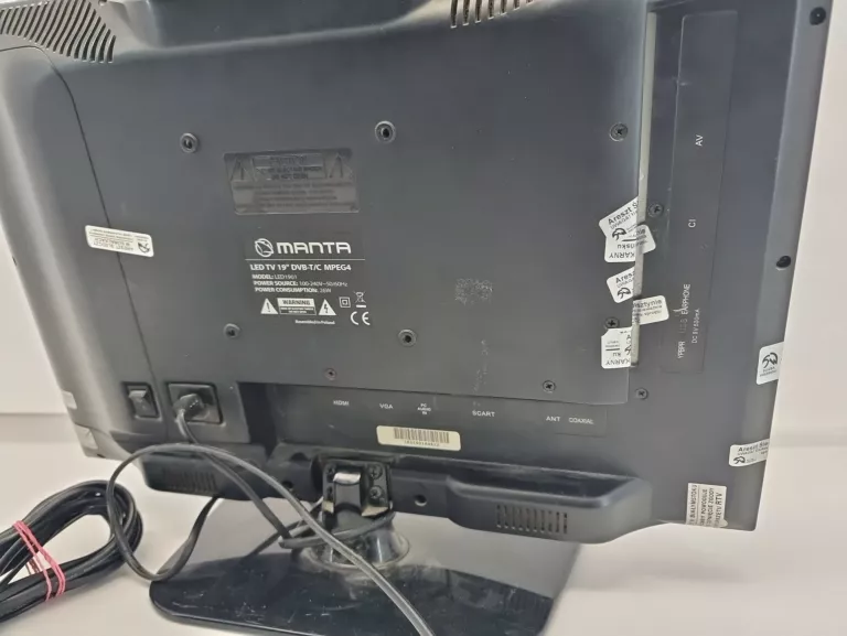 TELEWIZOR MANTA 19 CALI + DEKODER DVB-T2