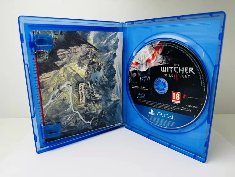 THE WITCHER 3 WILD HUNT WIEDŹMIN PS4