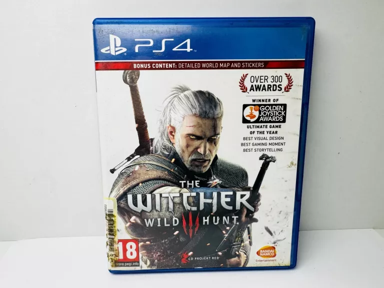 THE WITCHER 3 WILD HUNT WIEDŹMIN PS4