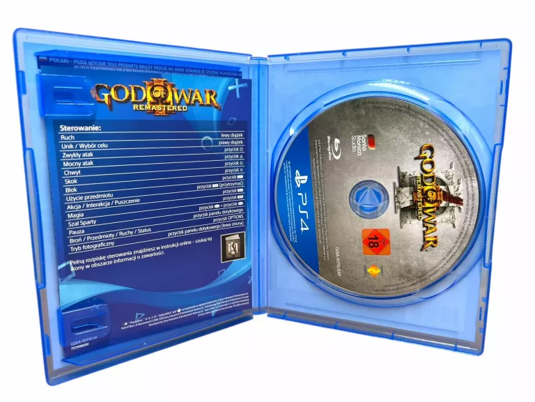 GOD OF WAR 2 REMASTERED PS4