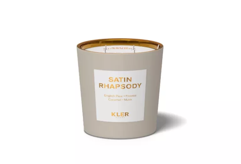 ŚWIECA SOJOWA ZAPACHOWA SATIN RHAPSODY KLER 1550G