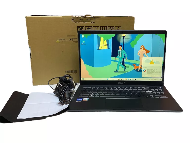 LAPTOP MSI MODERN 15 8GB / I5 / 512GB / GWARANCJA DO 11/2026