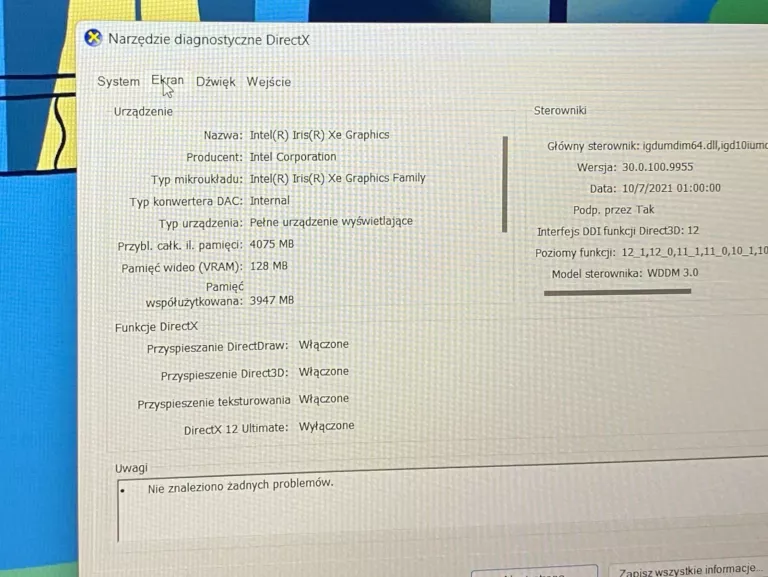 LAPTOP MSI MODERN 15 8GB / I5 / 512GB / GWARANCJA DO 11/2026