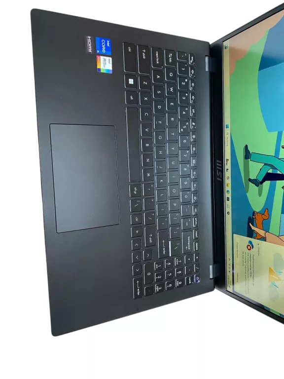 LAPTOP MSI MODERN 15 8GB / I5 / 512GB / GWARANCJA DO 11/2026