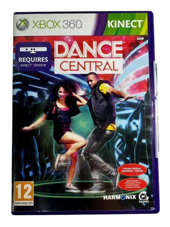 GRA DANCE CENTRAL  KINECT XBOX