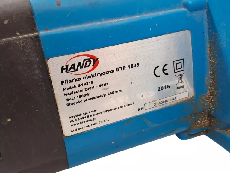 PIŁA ELEKTRYCZNA HANDY GTP 1835