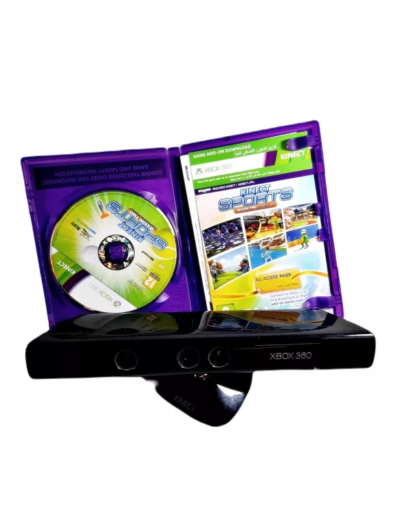 KINECT SENSOR RUCHU XBOX 360 Z GRĄ KINECT SPORTS ULTIMATE COLLECTION ZESTA