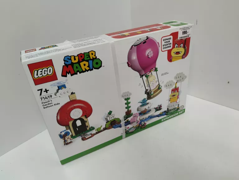 LEGO SUPER MARIO 71419 LOT BRZOSKWINIĄ I BALONEM