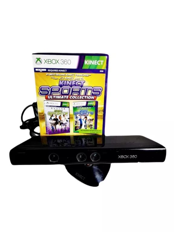 KINECT SENSOR RUCHU XBOX 360 Z GRĄ KINECT SPORTS ULTIMATE COLLECTION ZESTA
