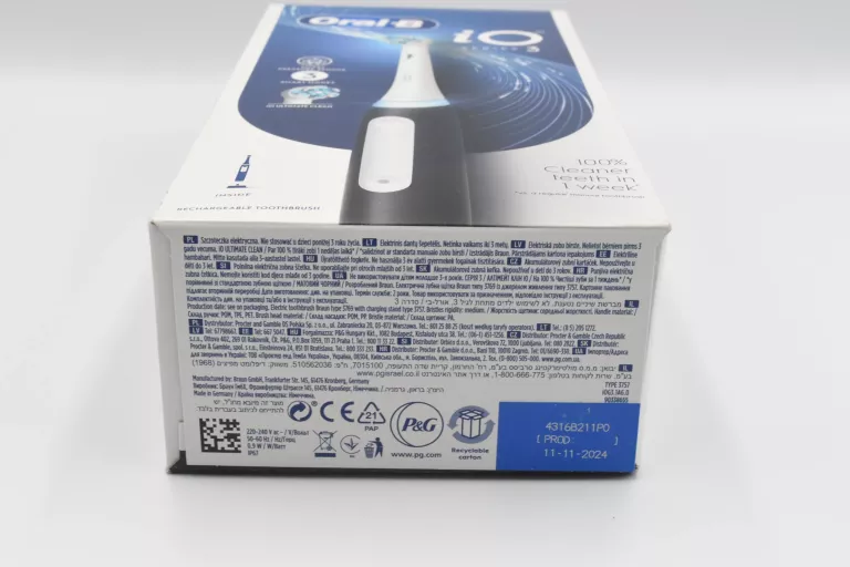 BRAUN ORAL-B SZCZOTECZKA ELEKTRYCZNA IO 3 BLACK