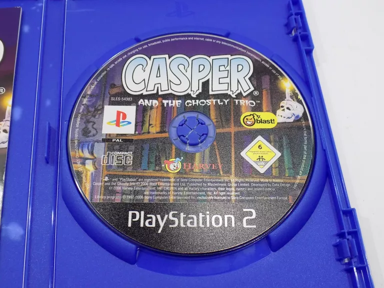 CASPER AND THE GHOSTLY TRIO GRA NA PS2