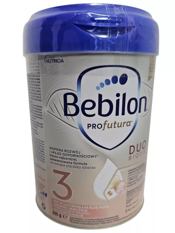 BEBILON PROFUTURA DUOBIOTIK 3 MLEKO MODYFIKOWANE PO 1. ROKU, 800G