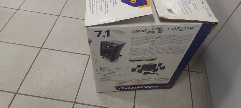 7.1 CREATIVE GIGAWORKS S750 KARTON