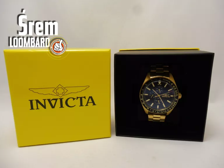 ZEGAREK INVICTA AVIATOR 38968, KOMPLET, JAK NOWY!