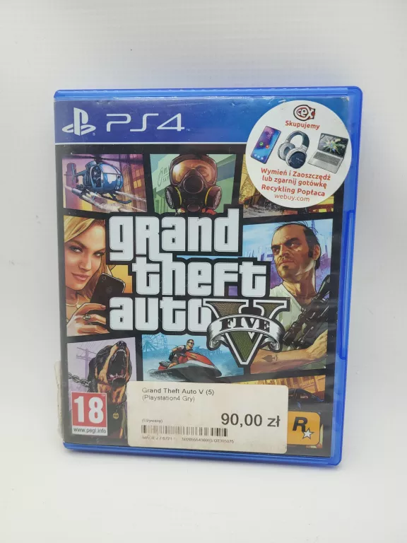 GRA NA PS4 GTA V