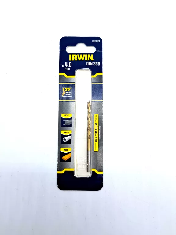 WIERTŁO DO METALU HSS IRWIN 4MM