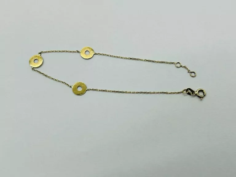 ZŁOTA BRANSOLETKA 333 / 1,08G