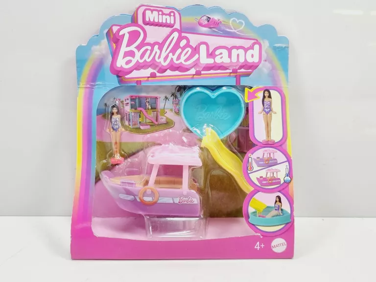 BARBIE MINI BARBIE LAND MINI LALKA NIESPODZIANKA SZMINKA