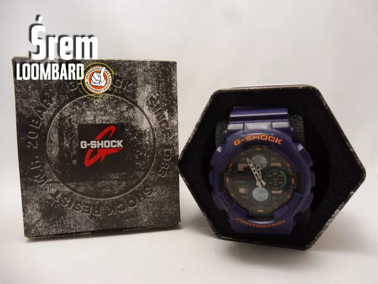 ZEGAREK CASIO G-SHOCK GA-140-6AER, KOMPLET, STAN BDB!