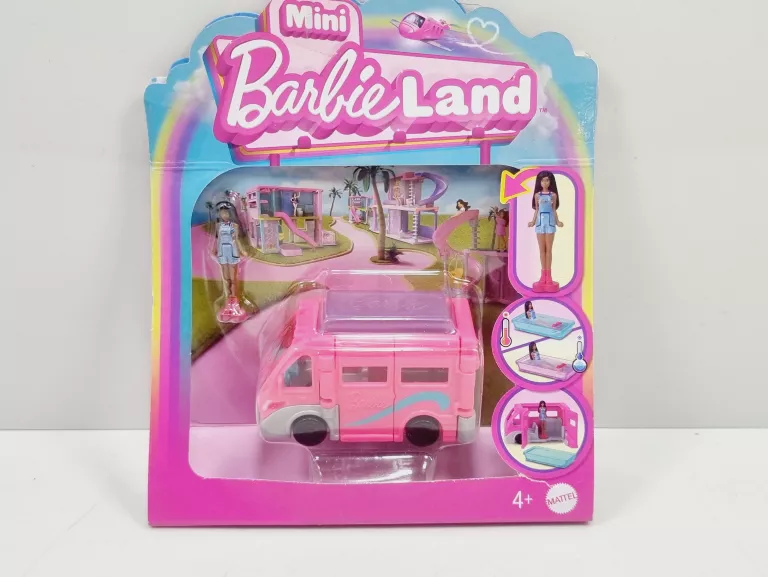 BARBIE MINI BARBIE LAND MINI LALKA NIESPODZIANKA SZMINKA