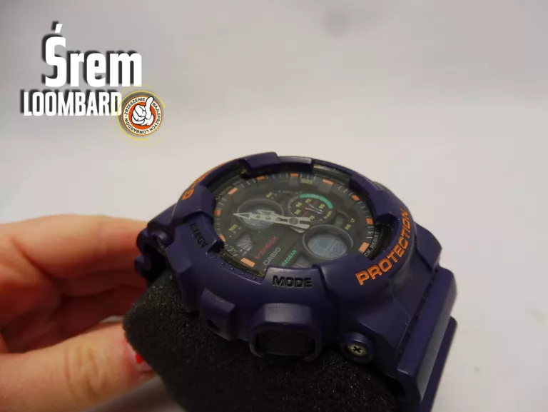 ZEGAREK CASIO G-SHOCK GA-140-6AER, KOMPLET, STAN BDB!