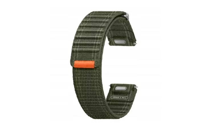 PASEK SAMSUNG GALAXY WATCH 7/6/5/4 FABRIC BAND ET-SVL31LKEGEU ZIELONY M/L