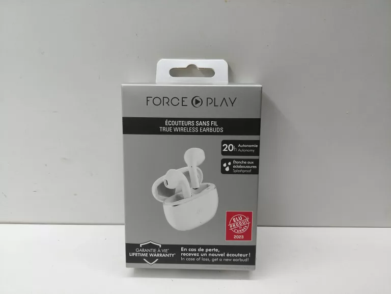 DOUSZNE SŁUCHAWKI BEZPRZEWODOWE FORCE PLAY ZAPLOMBOWANE!!!!!